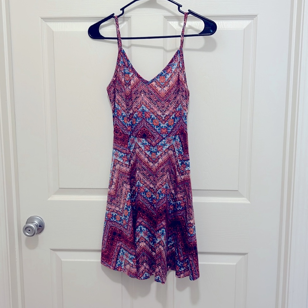 Pattern summer dress